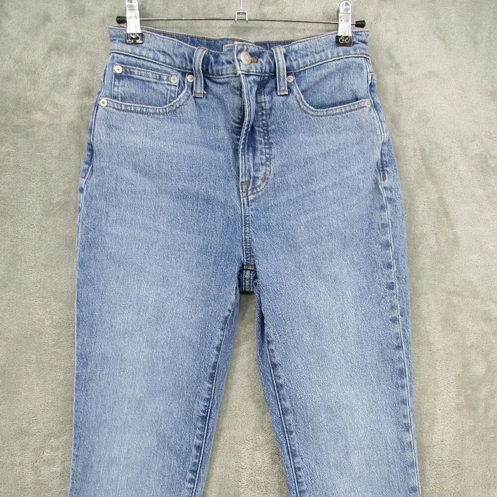 Madewell The Perfect Vintage Jean‎ Womens 25 Medium Wash Stretch Denim Blue